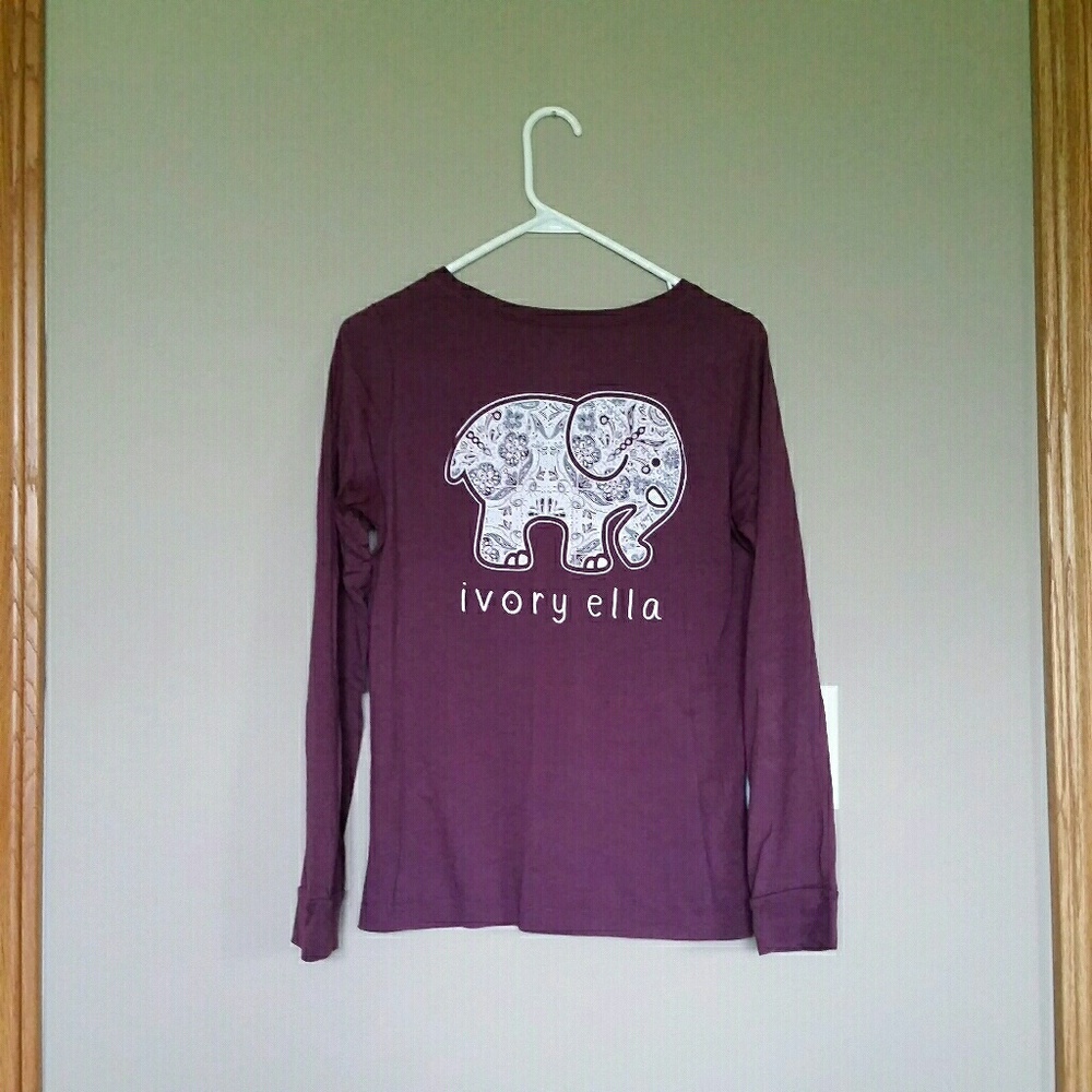 Ivory Ella long sleeve t-shirt